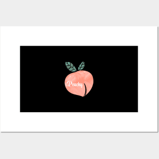 Peachy A Cute Art - Cute Summertime Love In Tumblr-Style Posters and Art